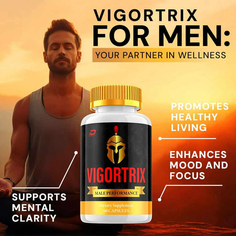 Vigotrix for men supplement product artwork